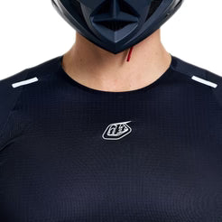Maillot TROY LEE DESIGNS SPRINT ULTRA MONO Manches Longues Noir