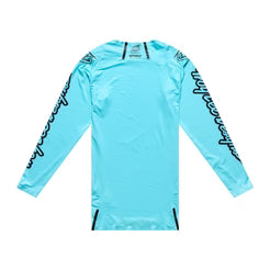 Maillot TROY LEE DESIGNS SPRINT ULTRA MONO Manches Longues Turquoise