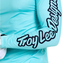 Maillot TROY LEE DESIGNS SPRINT ULTRA MONO Manches Longues Turquoise