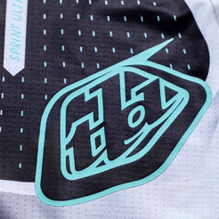 Maillot TROY LEE DESIGNS SPRINT ULTRA PROTON Manches Longues Blanc/Bleu