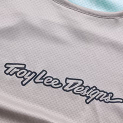 Maillot TROY LEE DESIGNS STAGE SIGNATURE Manches Courtes Gris/Bleu