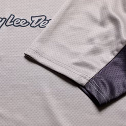 Maillot TROY LEE DESIGNS STAGE SIGNATURE Manches Courtes Gris/Bleu