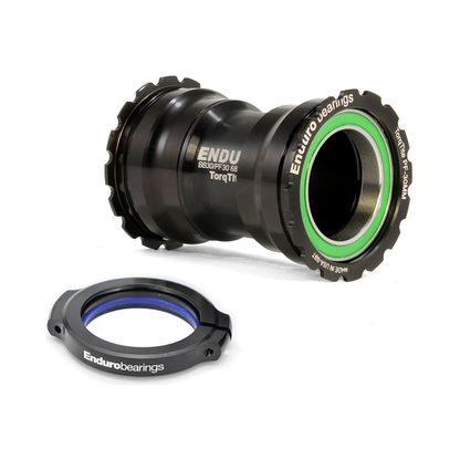 Trapas ENDURO BEARINGS TORQTITE PF30 As 30mm (Smal) Roestvrij Staal Zwart