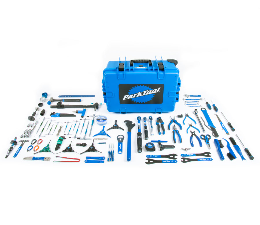 Gesloten Park Tool BRK-1-koffer op wielen
