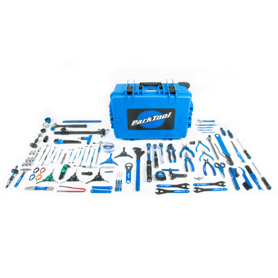 Gesloten Park Tool BRK-1-koffer op wielen