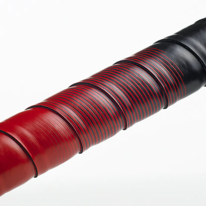 Stuurlint FIZIK VENTO MICROTEX TACKY BICOLORE Zwart/Rood