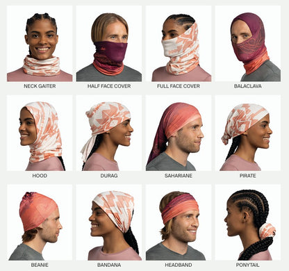 Nekwarmer BUFF ORIGINAL ECOSTRETCH Speed Grijs