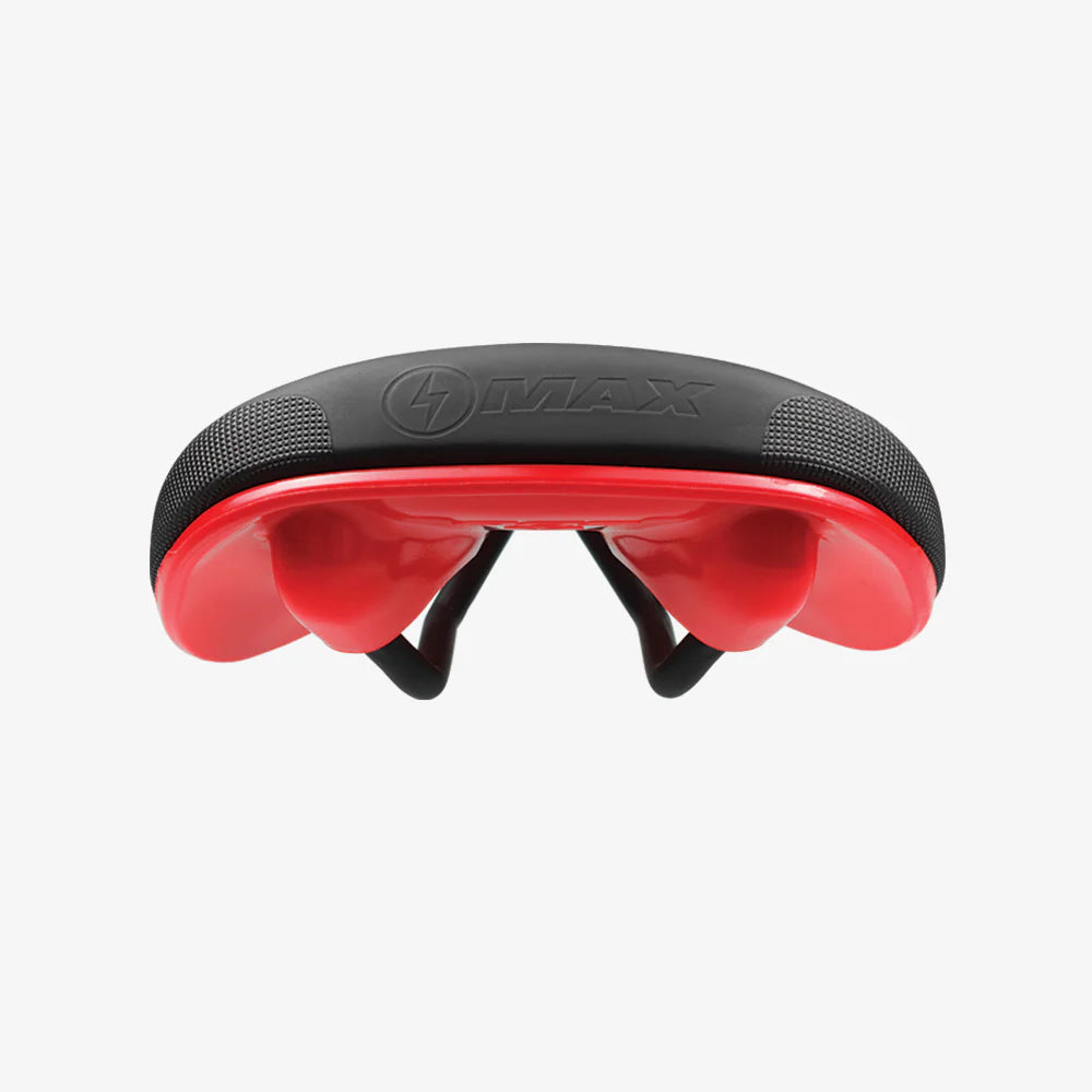 Selle SDG BEL-AIR V3 MAX Rails Lux-Alloy Noir/Rouge