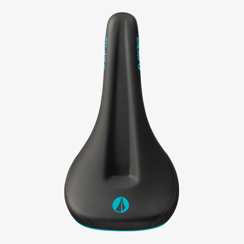 Selle SDG BEL-AIR V3 MAX Rails Lux-Alloy Noir/Turquoise