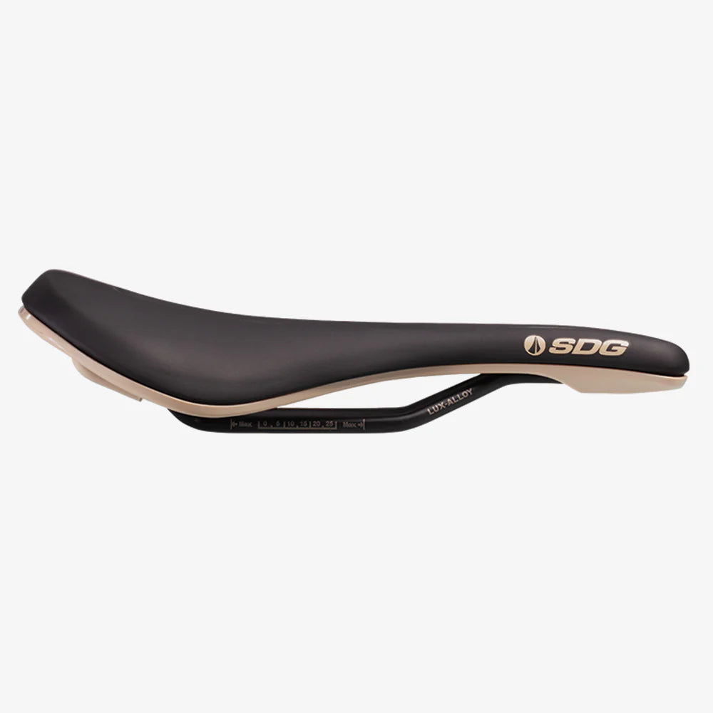 Selle SDG BEL-AIR V3 OVERLAND Rails Lux-Alloy Noir/Beige