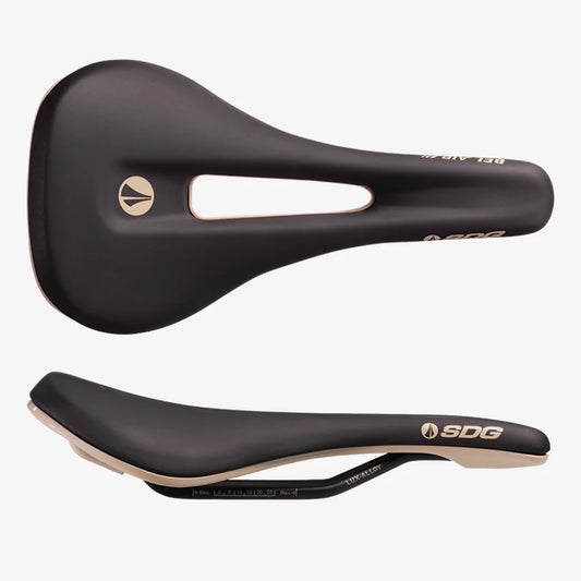 Selle SDG BEL-AIR V3 OVERLAND Rails Lux-Alloy Noir/Beige