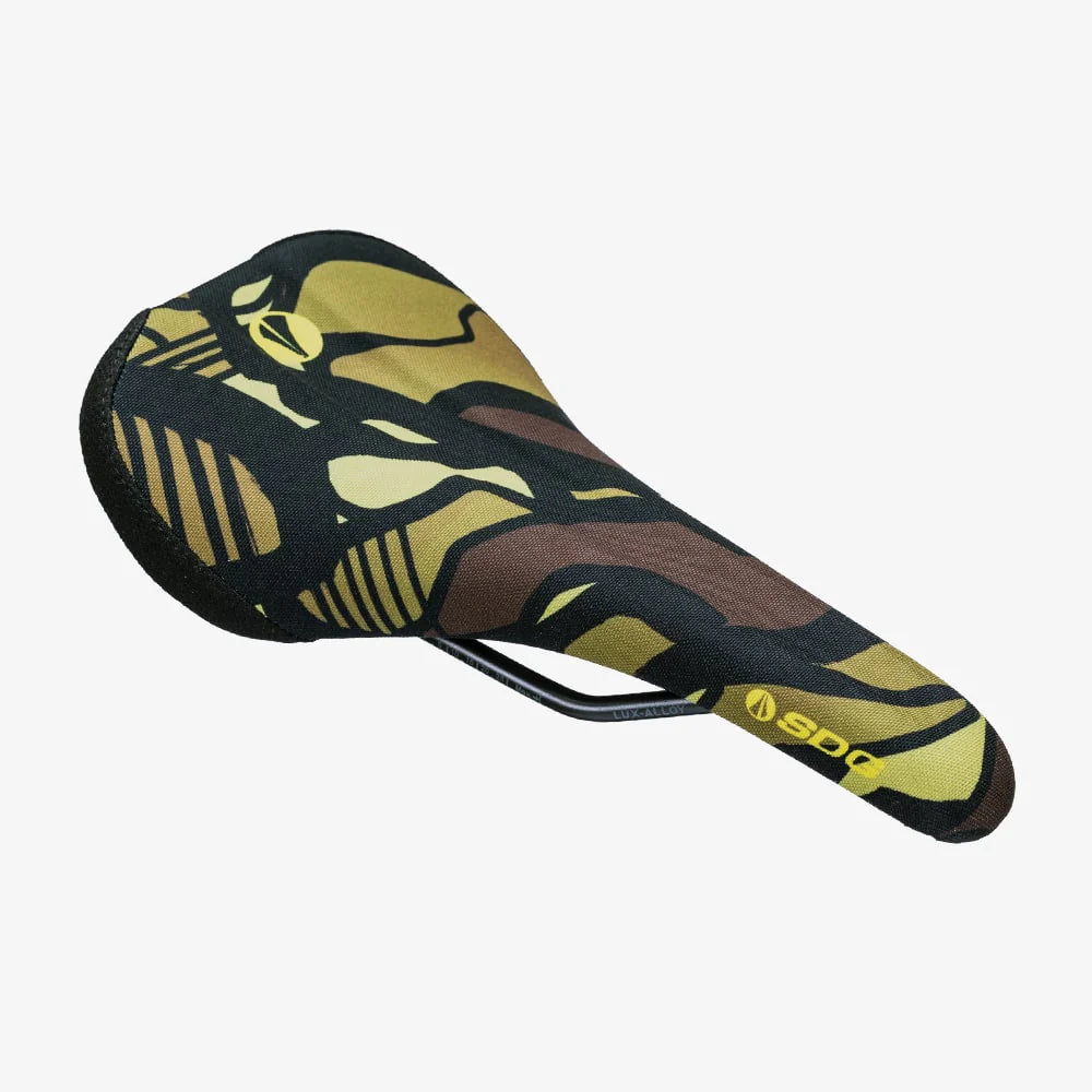 Zadel SDG BEL-AIR V3 TERRA FIRMA Rails Lux Alloy Camo Geel