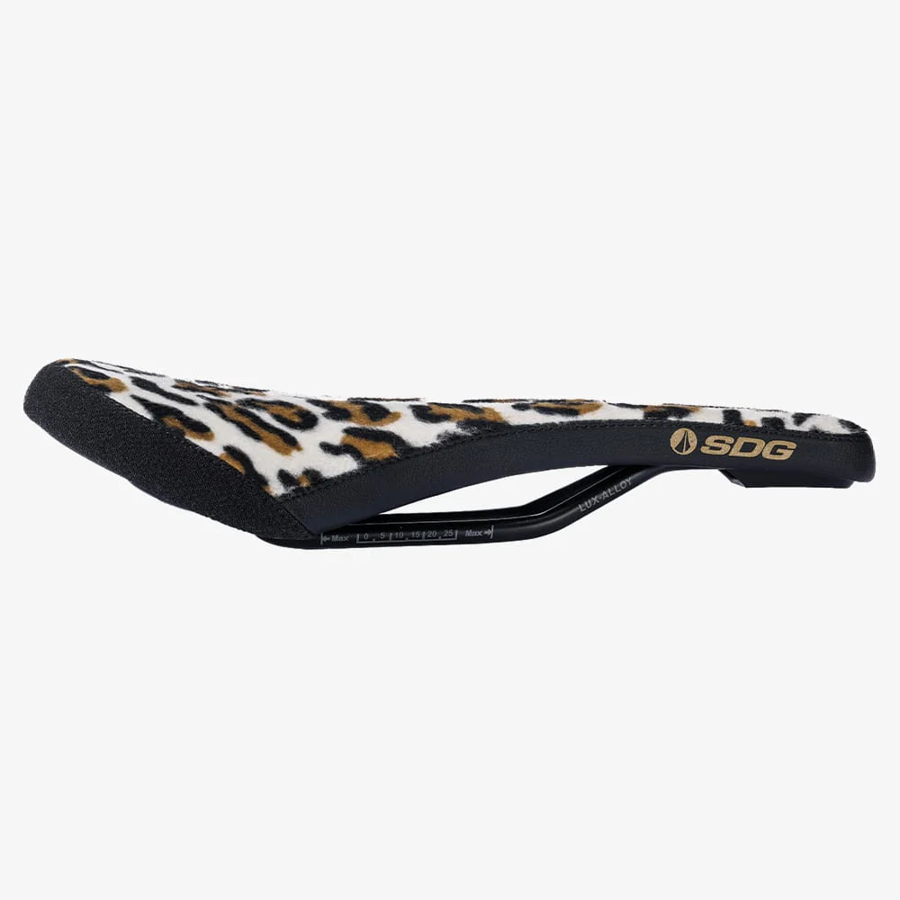 Selle SDG BEL-AIR V3 Animal Throwback Rails Lux Alloy Léopard