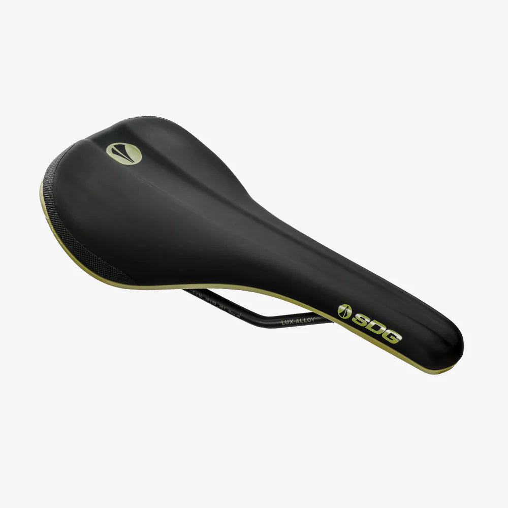 Selle SDG BEL-AIR V3 Rails Lux Alloy Noir/Vert