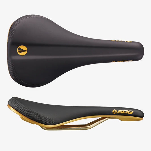 Selle SDG BEL-AIR V3 Galactic Rails Lux-Alloy Noir/Or