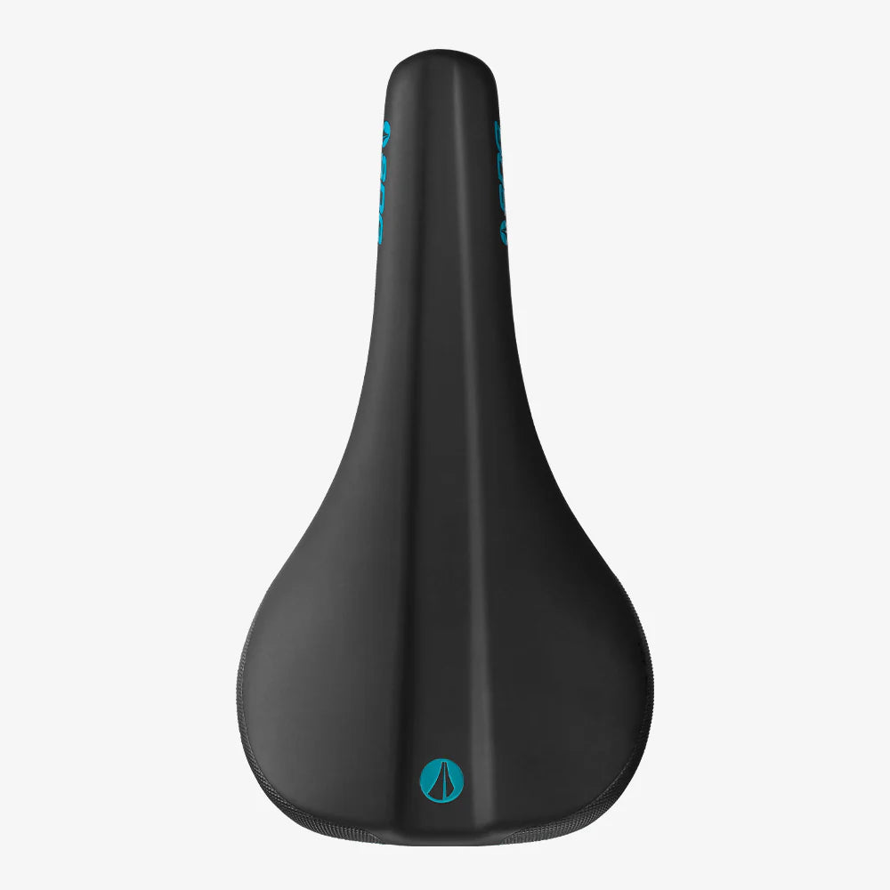 Selle SDG BEL-AIR V3 Rails Lux Alloy Noir/Turquoise