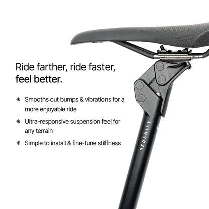 Geveerde Zadelpen REDSHIFT ShockStop Endurance