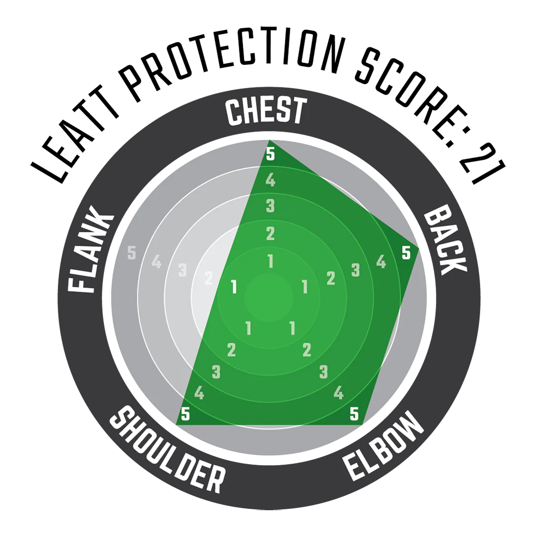 LEATT 3DF AIRFIT EVO Beschermingsvest Zwart