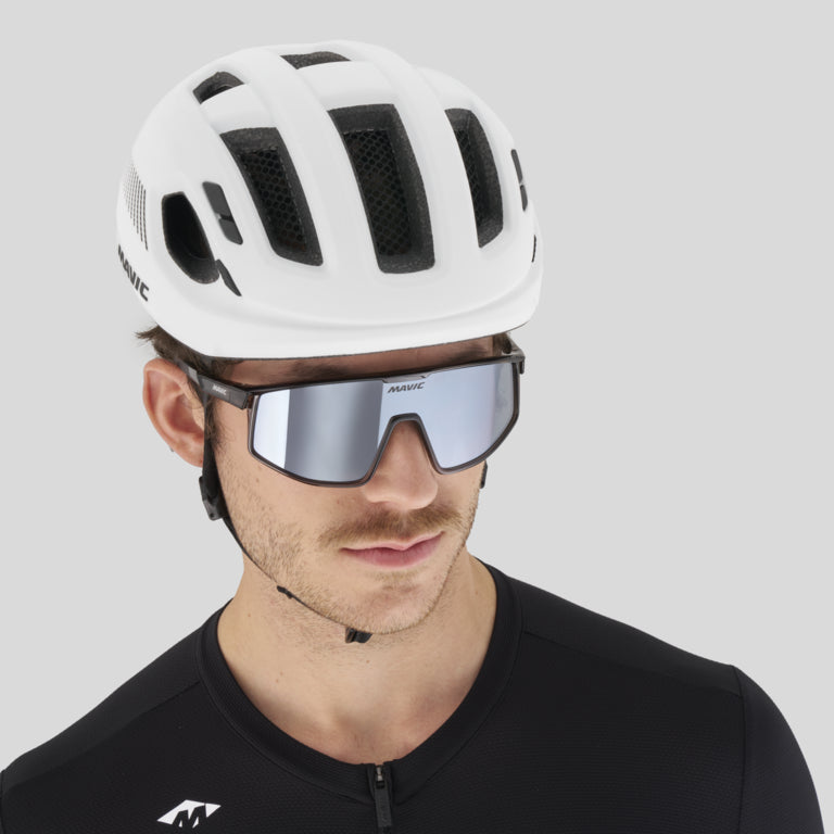 MAVIC AKSIUM racefietshelm wit 2027