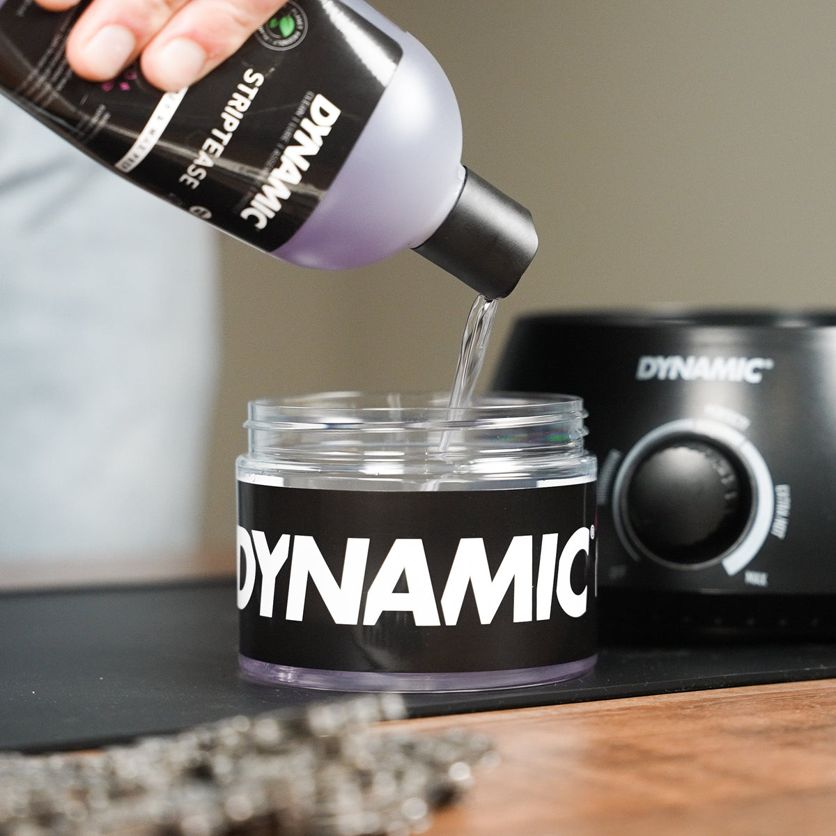 DYNAMIC SHAKE-IT-OFF in gebruik