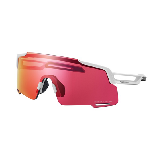 Lunettes SHIMANO EQUINOX 4 CE-EQNX5 Blanc Matt  Verre Ridescape Road