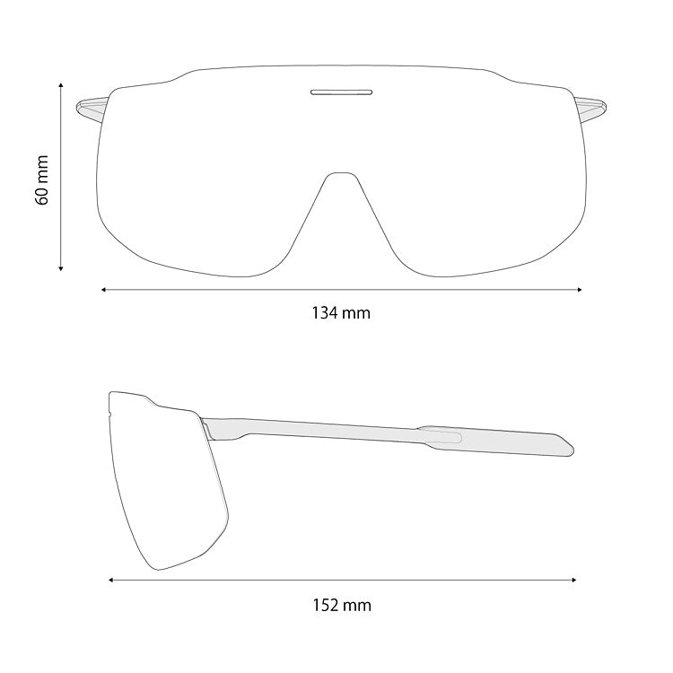 SHIMANO S-PHYRE SL CE-SPSL2 Saffierzwart racebril
