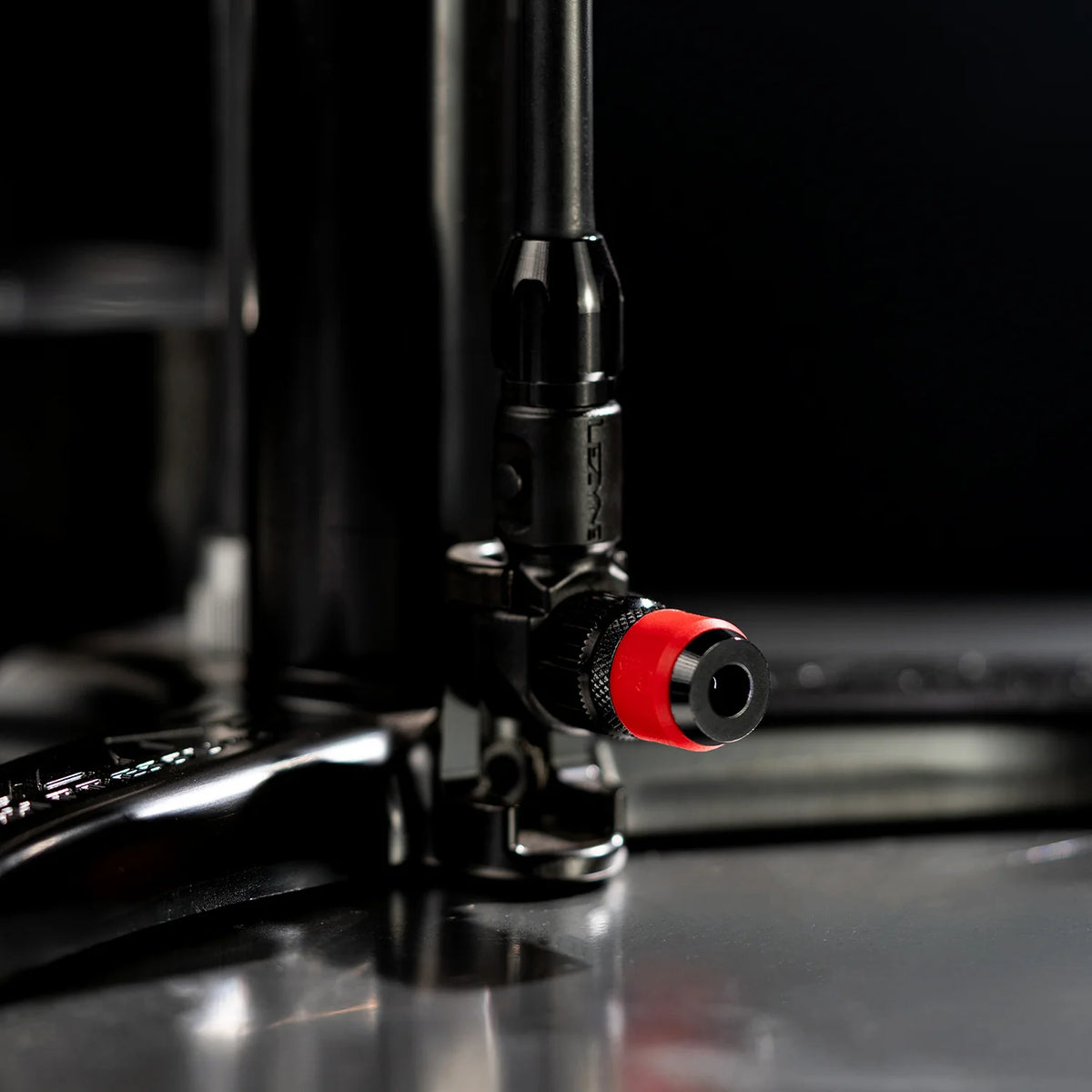 LEZYNE CLIK DRIVE HP ABS PRO Chuck vloerpomp zwart