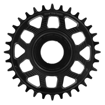 Enkelvoudig kettingblad E-THIRTEEN HELIX RACE E-SPEC 11/12V Direct Mount Shimano EP8 Zwart