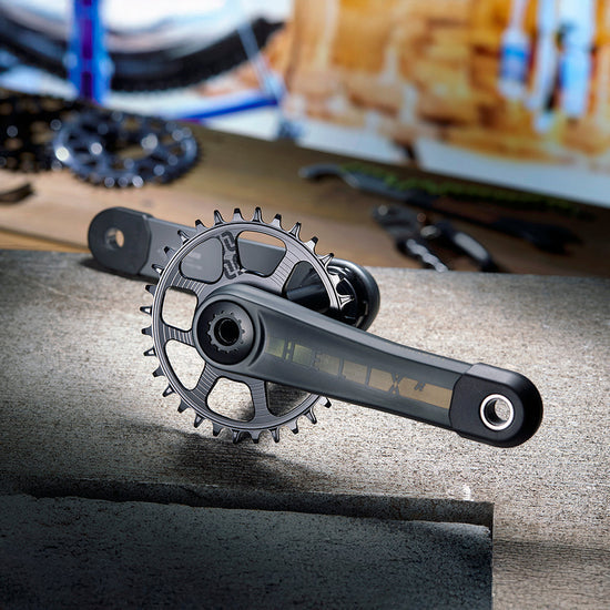 E.THIRTEEN Helix Race Carbon-crankstel 73 mm, kettinglijn 55 mm