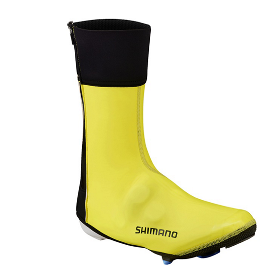 Fietsoverschoenen SHIMANO DUAL FIT Geel 2026