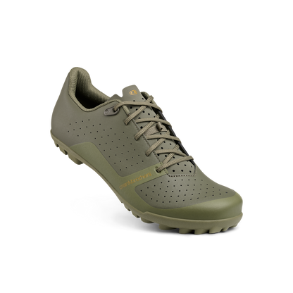 MTB-schoenen XC/gravel CRANKBROTHERS CANDY LACE kaki — driekwartaanzicht