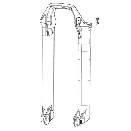 Fourreaux de Fourche ROCKSHOX SID 35 D1 Rouge #11.4018.091.138