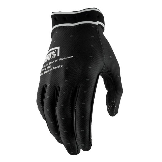 Gants 100% RIDEFIT Noir
