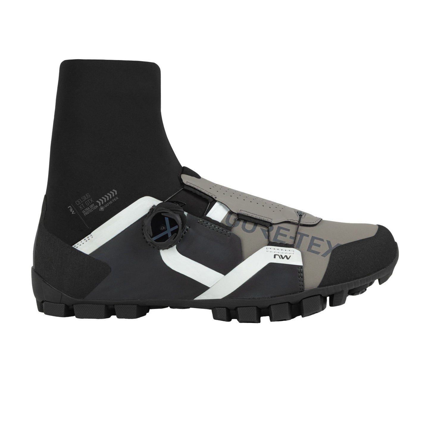 Chaussures VTT HIVER NORTHWAVE CELSIUS XT GTX Noir/Gris