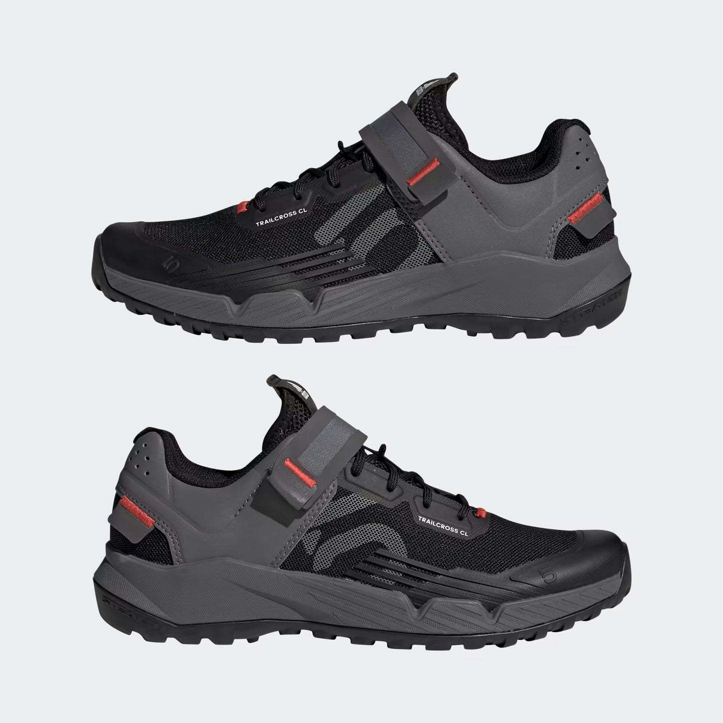 Chaussures VTT ADIDAS FIVE TEN TRAILCROSS CLIP-IN Noir/Gris/Rouge
