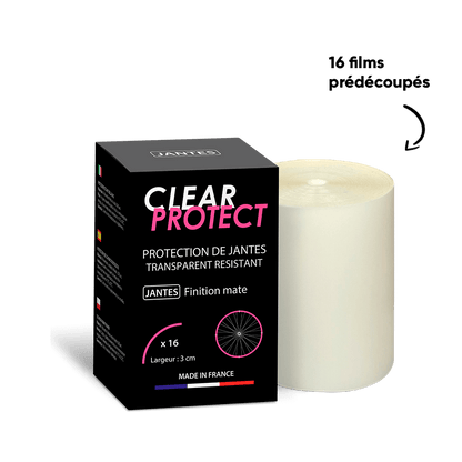 Zelfklevende Velgbescherming CLEARPROTECT Mat