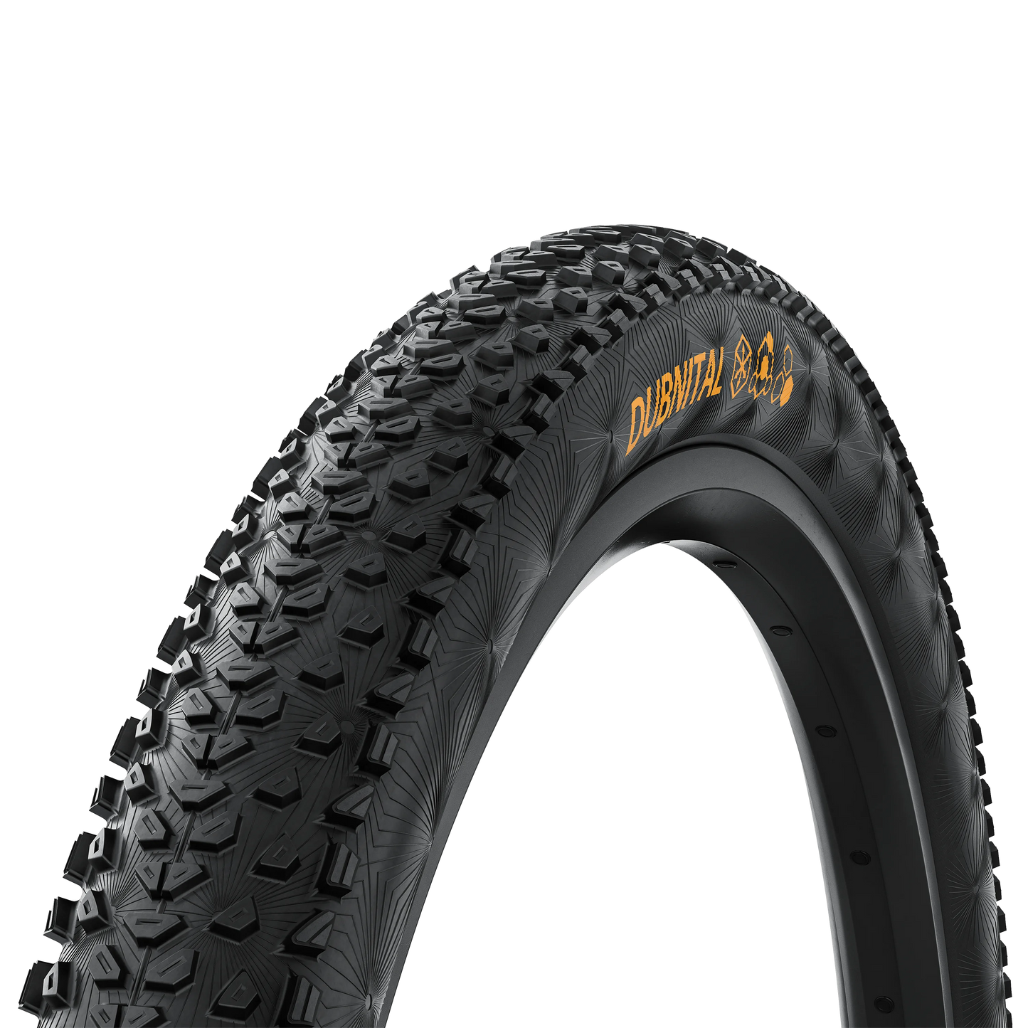 CONTINENTAL DUBNITAL Trail Rapid 27.5x2.20 Tubeless Ready Soft Black band