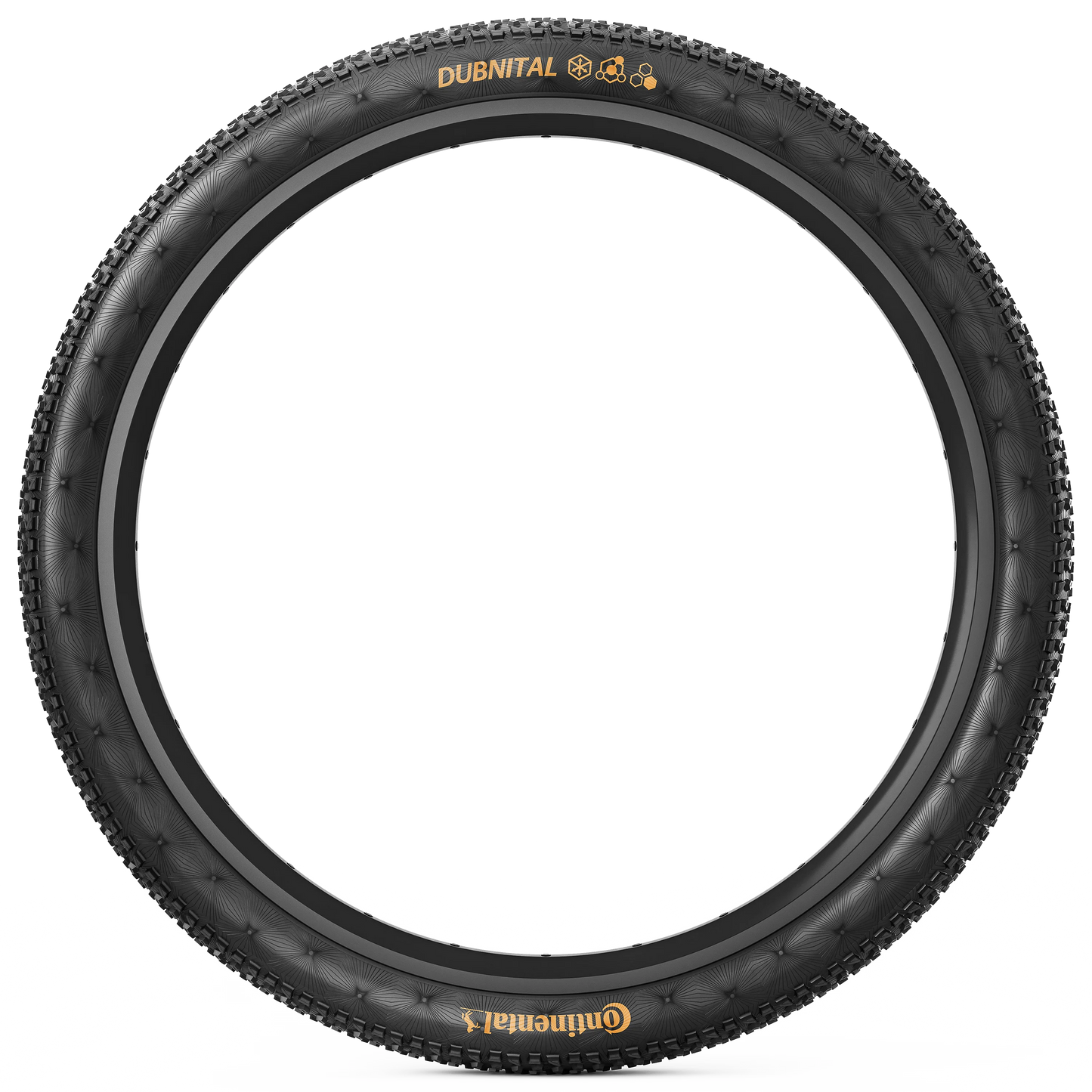 CONTINENTAL DUBNITAL Trail Rapid 27.5x2.20 Tubeless Ready Soft Black band