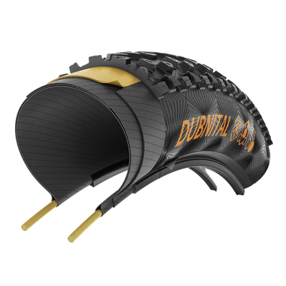 Band CONTINENTAL DUBNITAL Race Grip 29x2.40 Tubeless Ready Souple Bruin