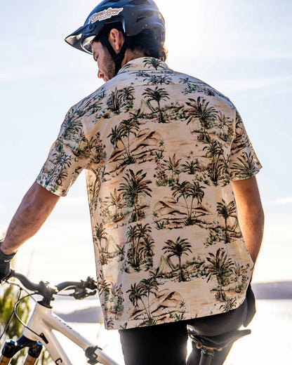 Technisch Shirt DHARCO TECH PARTY LOST Beige/Kaki