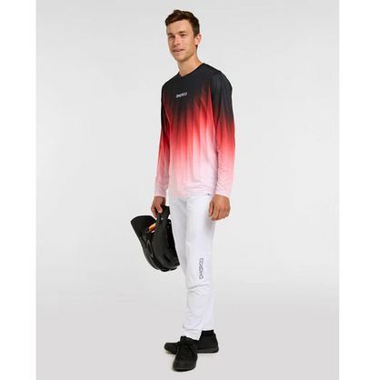 DHARCO RACE PRISM Shirt Lange Mouwen Rood