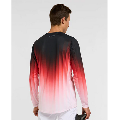 DHARCO RACE PRISM Shirt Lange Mouwen Rood
