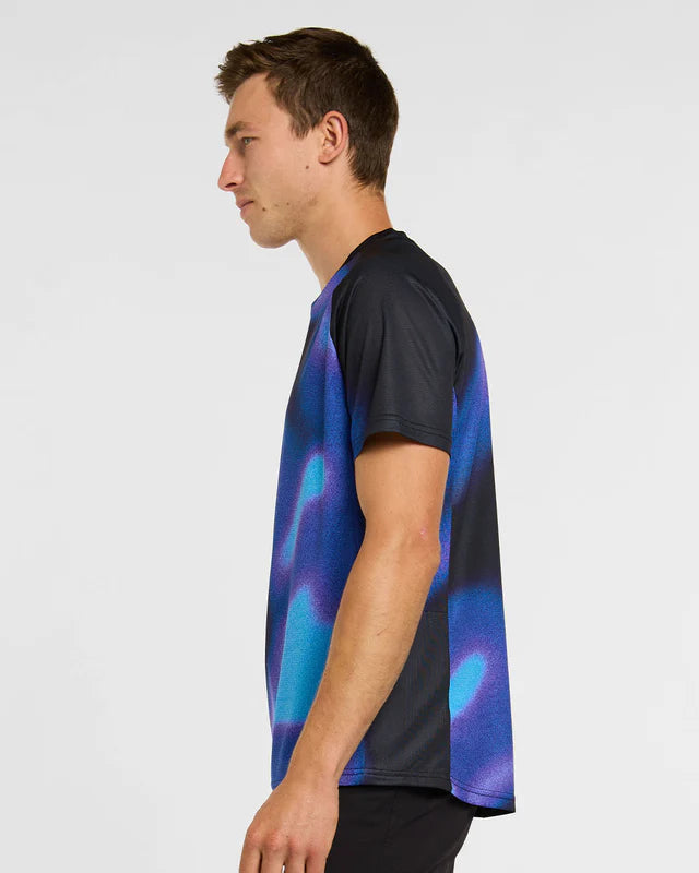 Maillot DHARCO VORTEX Manches Courtes Noir/Violet