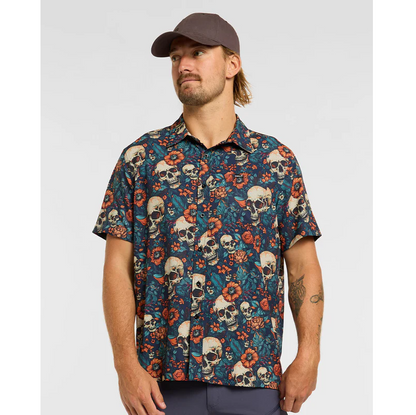 Technisch Shirt DHARCO TECH PARTY SKULLDUGGERY Blauw
