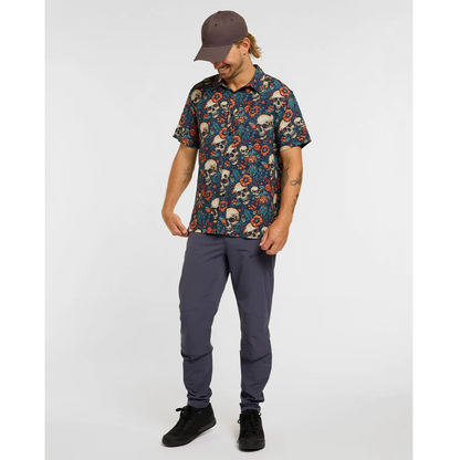 Technisch Shirt DHARCO TECH PARTY SKULLDUGGERY Blauw