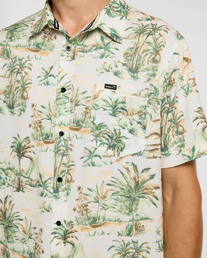 Technisch Shirt DHARCO TECH PARTY LOST Beige/Kaki