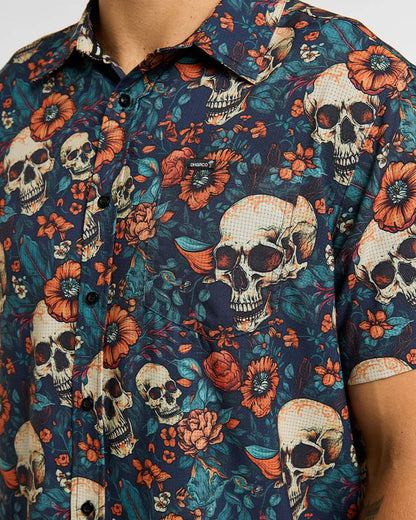Technisch Shirt DHARCO TECH PARTY SKULLDUGGERY Blauw