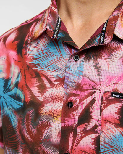 Technisch Shirt DHARCO TECH PARTY NEBULA Roze