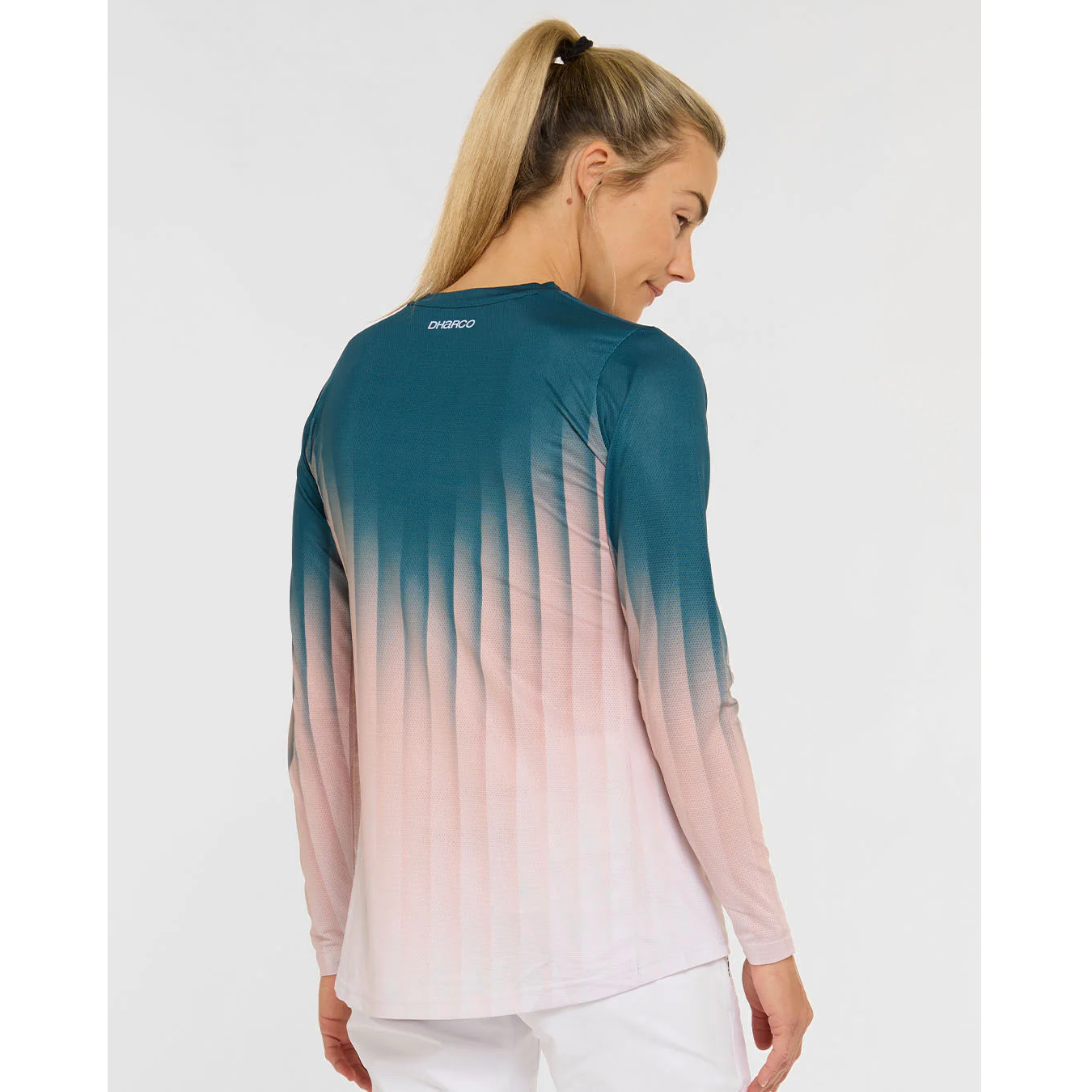 Damestrui DHARCO RACE DUSTY PRISM Lange Mouw Zwart/Roze