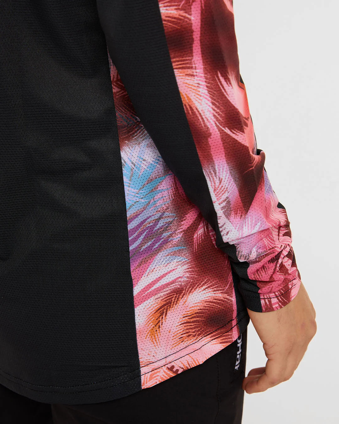 Damestrui DHARCO RACE NEBULA Lange Mouw Zwart/Roze